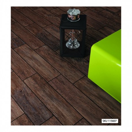 PISO TABUK 14.5X60 ROJO 1.04 M2 TRAFFIC MASTER - Envío Gratuito