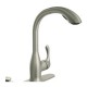 MEZCLADORA MONOMANDO PARA COCINA VARESE ROCIADOR ACERO INOXIDABLE - Envío Gratuito