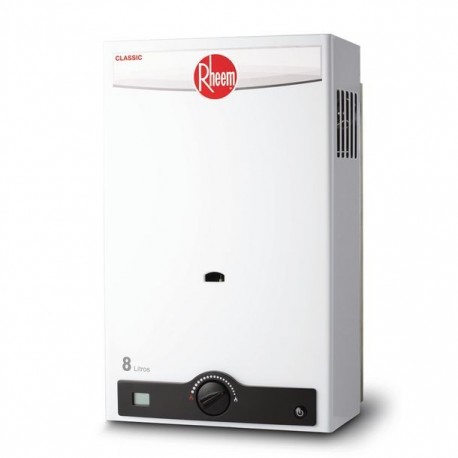 CALENTADOR INSTANTÁNEO RHEEM 8 L GAS NAT - Envío Gratuito