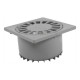 SUMIDERO PVC 150 MM X 150 MM GRIS - Envío Gratuito