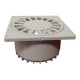 SUMIDERO PVC 150 MM X 150 MM GRIS - Envío Gratuito