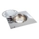 RESUMIDERO 6" X 6" ABRE FÁCIL CROMO - Envío Gratuito