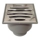SUMIDERO PVC 50 MM X 40 MM S/V REJILLA ACERO INOXIDABLE - Envío Gratuito