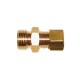 CONECTOR DE COMPRESION MACHO 1/4" - Envío Gratuito
