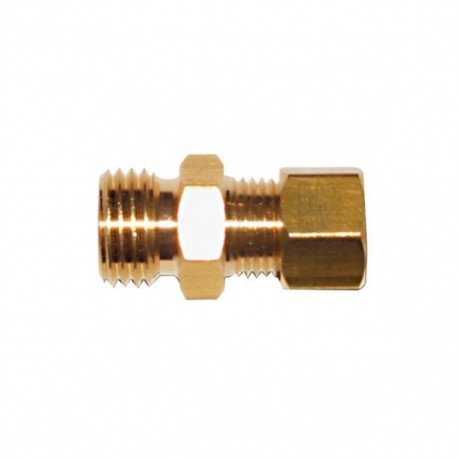 CONECTOR DE COMPRESION MACHO 1/4" - Envío Gratuito