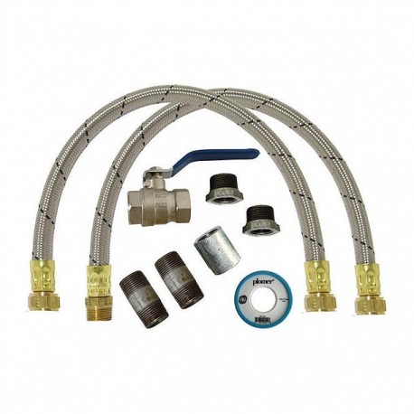 KIT INSTALACIÓN PARA CALENTADOR DEPÓSITO ELÉCTRICO 3/8" - Envío Gratuito