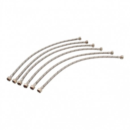 PRO-PAQUETE COFLEX FREGADERO 1/2"" X 1/2""-55""" - Envío Gratuito