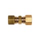 CONECTOR DE COMPRESION 1/4" X 1/4" - Envío Gratuito