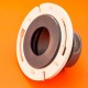 BRIDA FLEXIBLE 4" CORTA COFLEX - Envío Gratuito