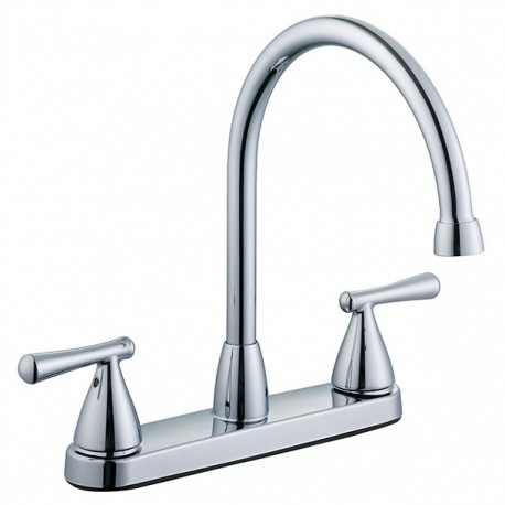 MEZCLADORA COCINA HIGHLAND CROMO - Envío Gratuito