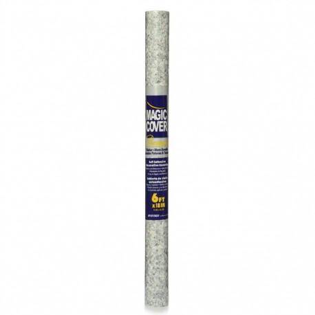 ADHESIVO DECO GRANITO PLATA 18"X9' - Envío Gratuito