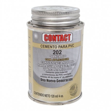 CEMENTO PVC TRANSPARENTE PVC CON APLICADOR 125 GR - Envío Gratuito
