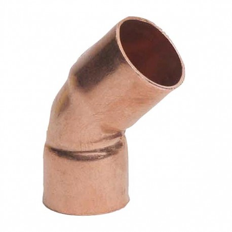 CODO COBRE 45 GRADOS 1/2" 13MM - Envío Gratuito