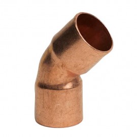 CODO COBRE 45 GRADOS 3/4" 19MM - Envío Gratuito