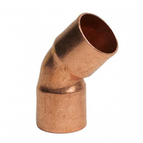 CODO COBRE 45 GRADOS 3/4" 19MM - Envío Gratuito
