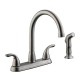 MEZCLADORA COCINA BUILDERS ROCIADOR LATERAL - Envío Gratuito