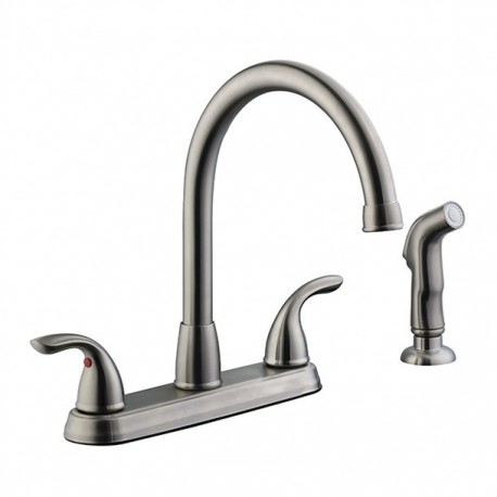 MEZCLADORA COCINA BUILDERS ROCIADOR LATERAL - Envío Gratuito