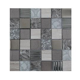 MALLA ELEMENTS GREY 30X30CM PZ ELEMENTS - Envío Gratuito