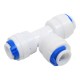 CONECTOR FITTING "T" DE 1/4" X 1/4" X 1/4" - Envío Gratuito