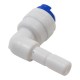 CODO CONECTOR DE 1/4 X 1/4 HEMBRA - Envío Gratuito
