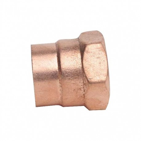 CONECTOR ROSCA INTERIOR COBRE 3/4" 19MM - Envío Gratuito