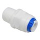 NIPLE FITTING DE 1/4 X 1/4 EN ROSCA EXTERIOR - Envío Gratuito
