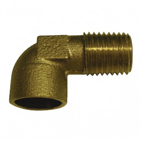 CODO 90º REDUCIDO COBRE 3/4" X 1/2" - Envío Gratuito