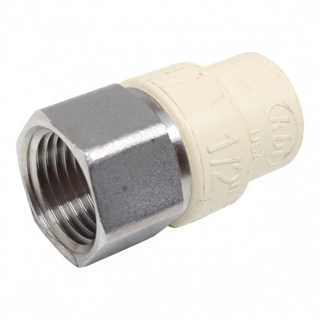 ADAPTADOR CPVC INS BRONCE 1/2" - Envío Gratuito