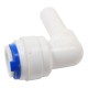 CODO CONECTOR DE 3/8 X 3/8 HEMBRA - Envío Gratuito