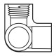 CODO 90º CÉDULA 40 1/2" - Envío Gratuito