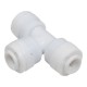 CONECTOR FITTING NIPLE "T" DE 1/4 X 1/4 EN ROSCA EXTERIOR X 1/4" - Envío Gratuito