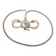 KIT REGULADOR 2 PIGTAILS COBRE MANGUERA INOXIDABLE 1.5 M X 3/8" - Envío Gratuito