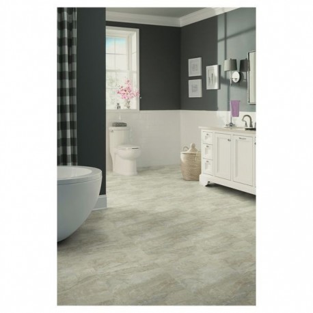 PISO CREMA MARBLE 40X40 2.81M2 2MM TRAFFIC MASTER - Envío Gratuito