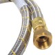 COFLEX GAS ACERO 1/2 X 1/2 - Envío Gratuito