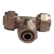TEE  3/8"(16) X 3/8"(16) X 3/8"(16) THD - Envío Gratuito
