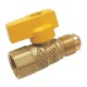 LLAVE DE CONTROL GAS 1/2""X3/8"" RECTA" - Envío Gratuito