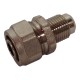 ADAPTADOR FLARE 3/8" X 3/8"(16) THD - Envío Gratuito