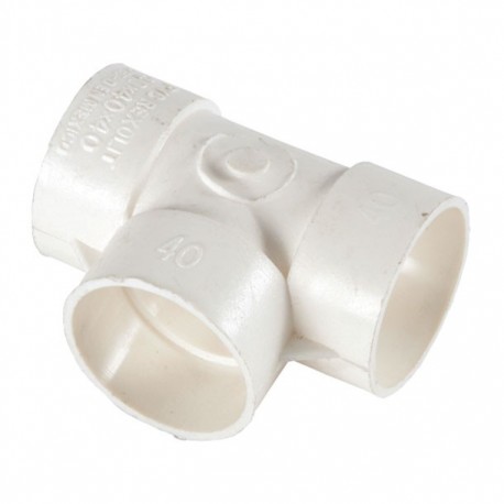 TEE SANITARIO ECOTUBO CEMENTAR 75-75 MM - Envío Gratuito