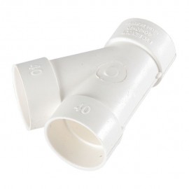 YEE SANITARIA ECOTUBO CEMENTAR 75-75 MM - Envío Gratuito