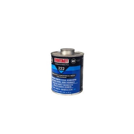 CEMENTO CONTACT PVC AZUL 32 OZ 947 ML - Envío Gratuito