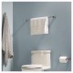 JUEGO DE ACCESORIOS DE BAÑO DANIKA 4 PIEZAS CROMO - Envío Gratuito