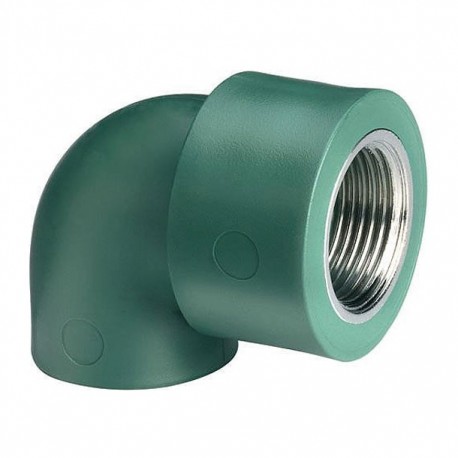 CODO 90 GRADOS CON ROSCA HEMBRA 20X20 MM - Envío Gratuito
