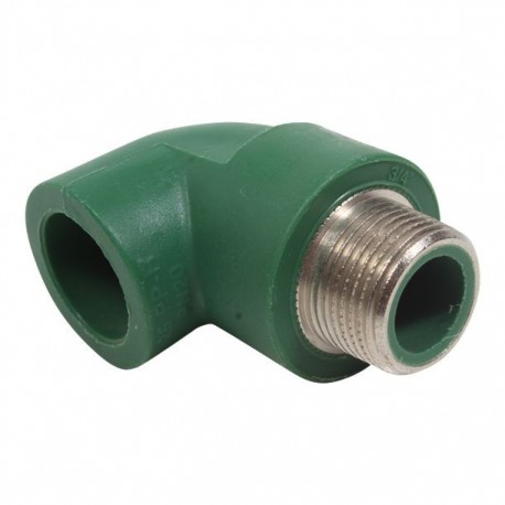 CODO A 90 CON ROSCA MACHO DE 32 MM X 1 - Envío Gratuito
