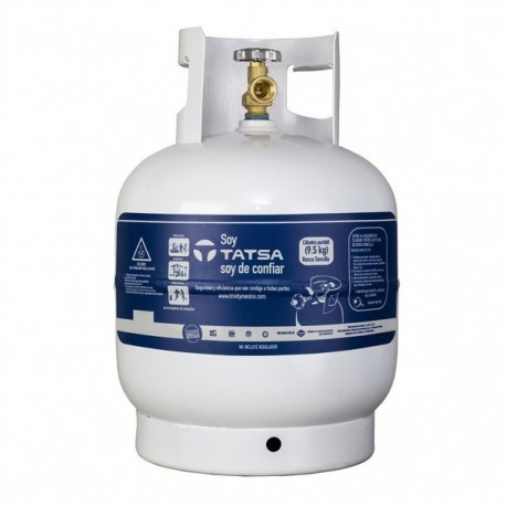 TANQUE GAS 9.5KG VALV SENCILLA TATSA - Envío Gratuito
