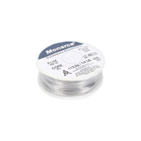 SOLDADURA 60SN/40PB RA32 .040 1/4 - Envío Gratuito