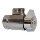 LLAVE DE CONTROL 1/4 VUELTA ROSCABLE - Envío Gratuito