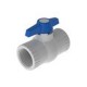 VÁLVULA DE ESFERA PVC ROSCAR 1-1/2" - Envío Gratuito