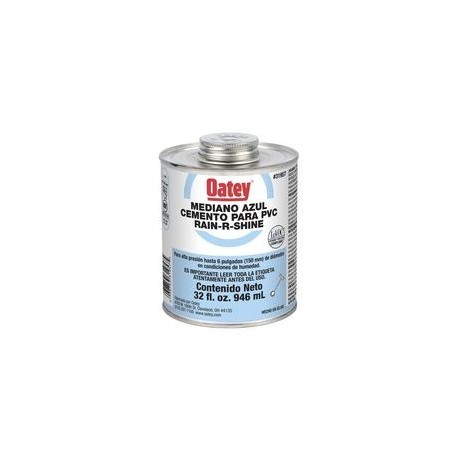 CEMENTO AZUL PARA PVC 32 OZ - Envío Gratuito