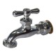 LLAVE JARDIN CROMO CONEXION RAPIDA DE 1/2" - Envío Gratuito