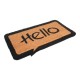 TAPETE COCO SHAPE HELLO 40 X 70 CM - Envío Gratuito